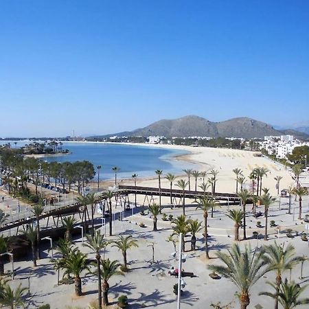 Tranquilo apartamento con vistas al mar. Puerto de Alcúdia Exterior foto