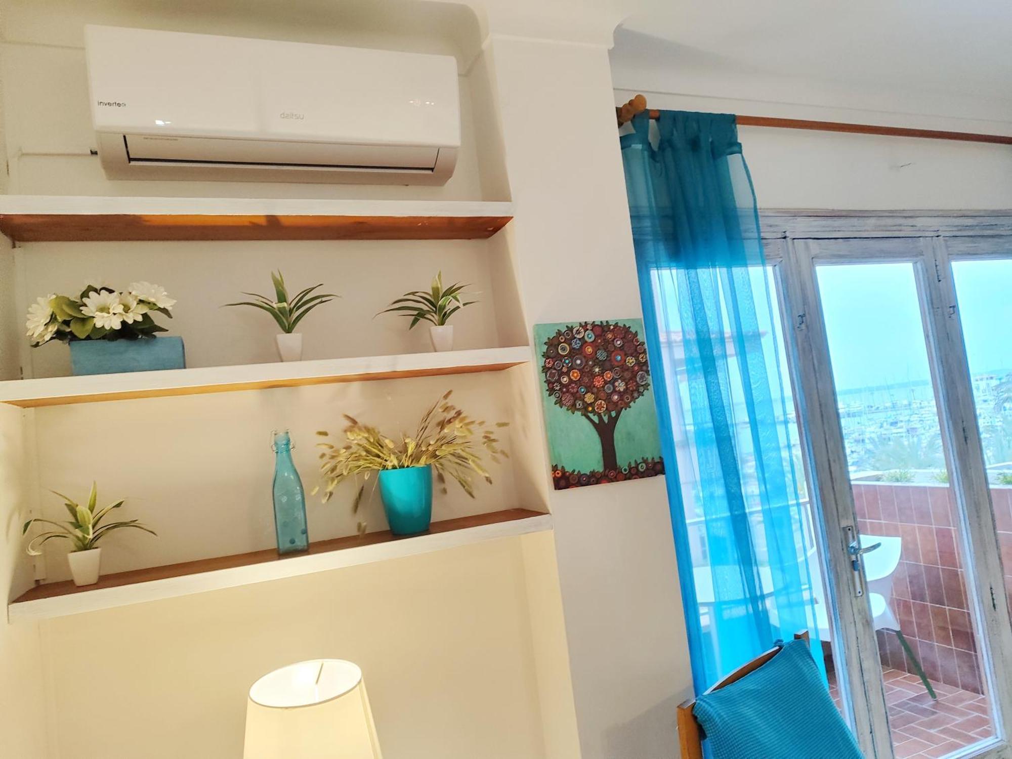 Tranquilo apartamento con vistas al mar. Puerto de Alcúdia Exterior foto