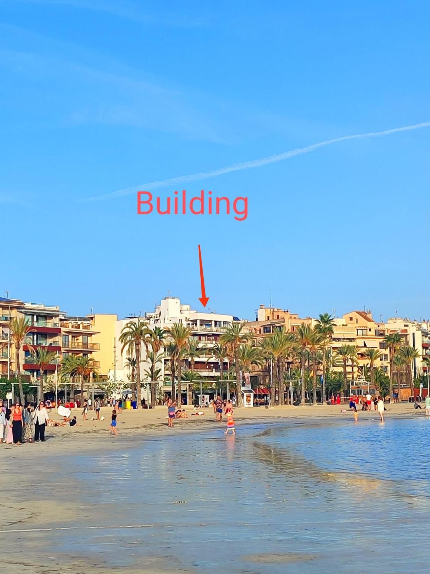 Tranquilo apartamento con vistas al mar. Puerto de Alcúdia Exterior foto